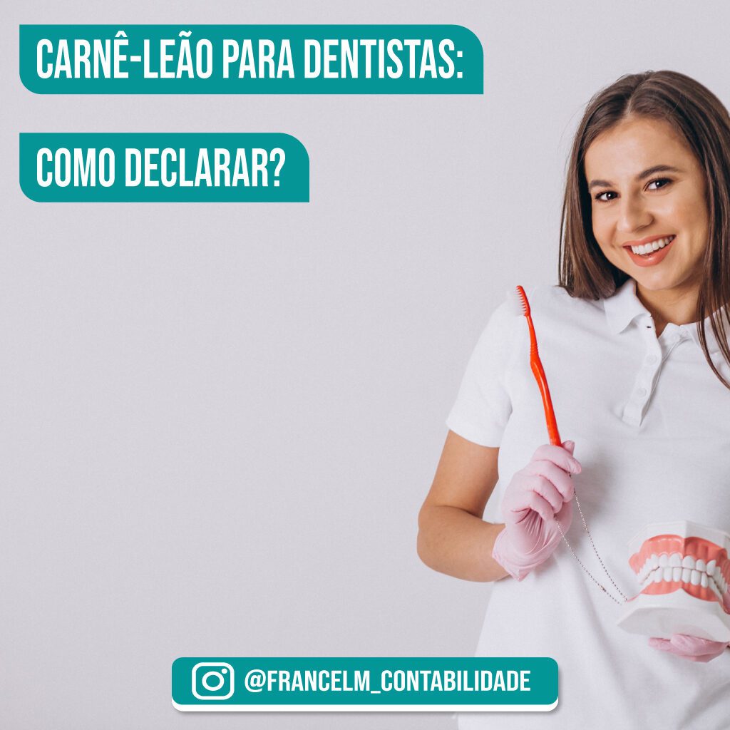 Carnê-leão para Dentistas: Passo a passo entenda como funciona