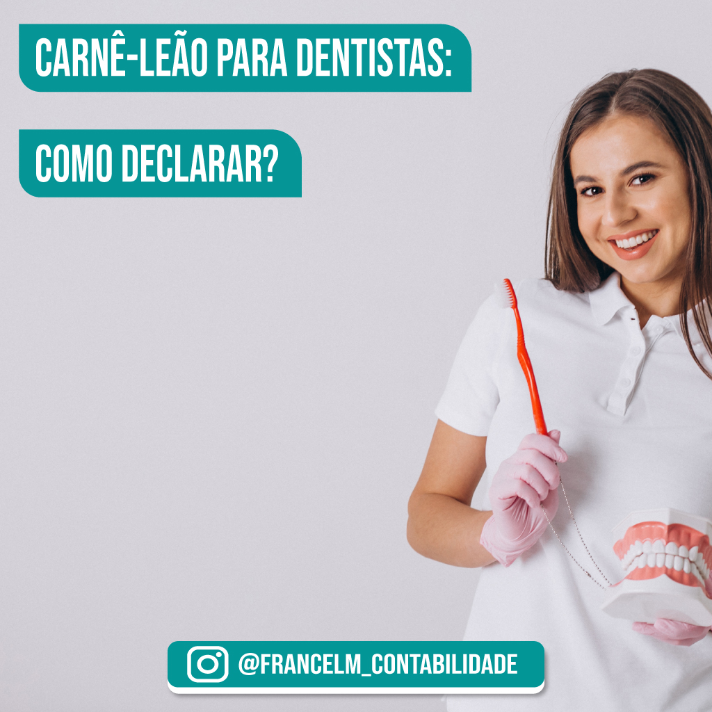 Carnê-leão para Dentistas: Passo a passo entenda como funciona