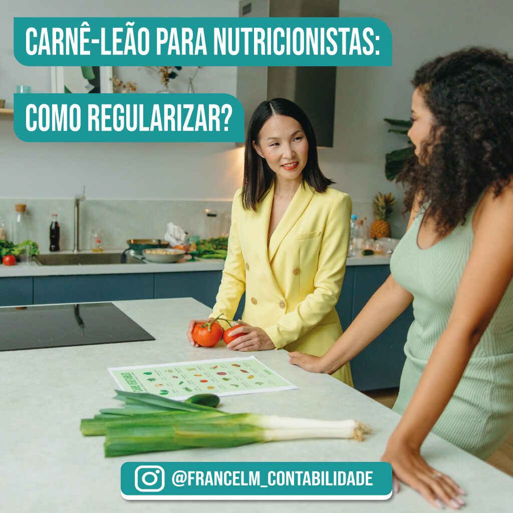 Carnê-leão para Nutricionistas: Entenda como funciona passo a passo