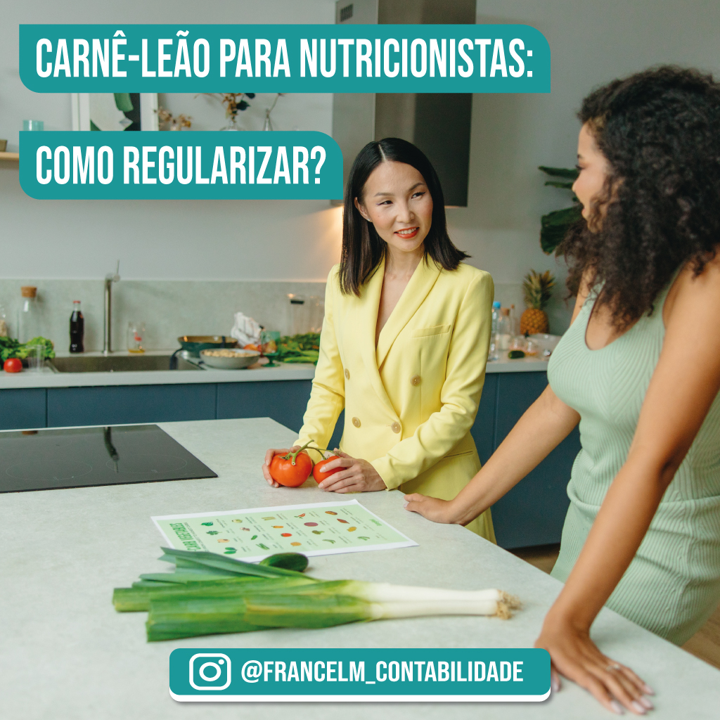 Carnê-leão para Nutricionistas: Entenda como funciona passo a passo