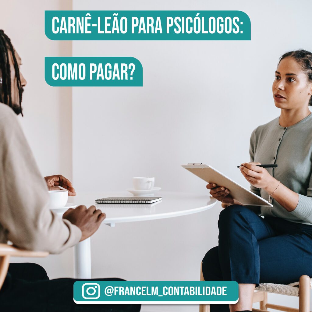 Carnê-leão para Psicólogos: Entenda como funciona